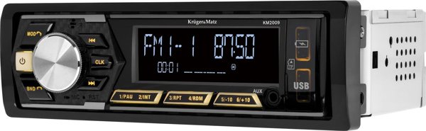 Radio samochodowe Kruger&Matz Radio samochodowe Kruger&Matz KM2009 Bluetooth USB AUX SD RDS
