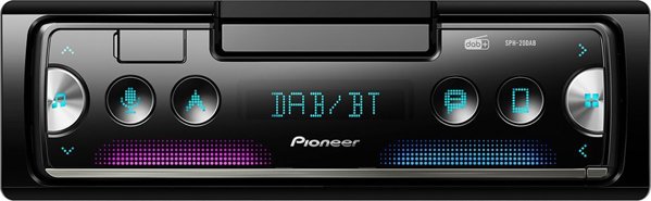 Pioneer SPH-20DAB Ραδιόφωνο Αυτοκινήτου Bluetooth 1 DIN, 200W, Μαύρο