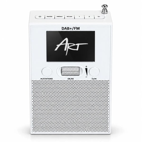 Radio Art RADIO DAB+/FM DS-903 B wyświetlacz cyfrowy LED białe ART