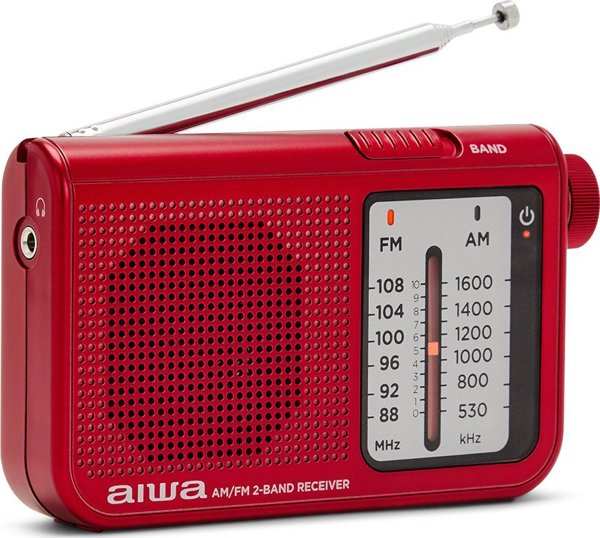 Radio Aiwa Radio kieszonkowe AIWA Pocket Radio with AM/FM (RS-55RD)