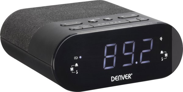 Denver CRQ-107 Ραδιόφωνο Ξυπνητήρι με Ψηφιακή Οθόνη και Λειτουργία Alarm