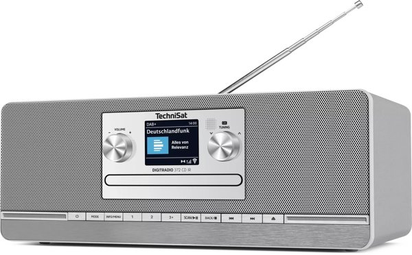 Radioodtwarzacz TechniSat Technisat DigatRadio 372 CD IR srebrny