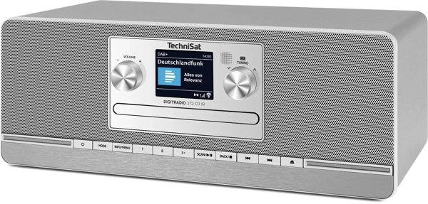 Radioodtwarzacz TechniSat Technisat DigatRadio 372 CD IR srebrny