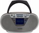 Aiwa Boombox BBTU-500DAB/SL Φορητό Ραδιόφωνο CD Player με Bluetooth & DAB+ Ασημί