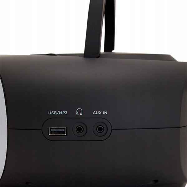Aiwa Boombox BBTU-500DAB/SL Φορητό Ραδιόφωνο CD Player με Bluetooth & DAB+ Ασημί