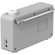 Radio JVC Kenwood CR-M25DAB Portable DAB Plus Radio – Automatic Safety Alert – White and Silver