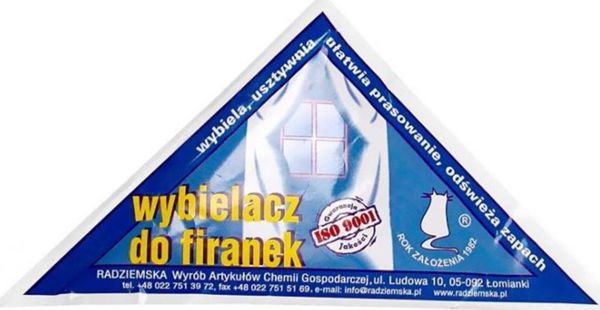 Radziemska Λευκαντικό για Κουρτίνες Τριγωνικό 30g