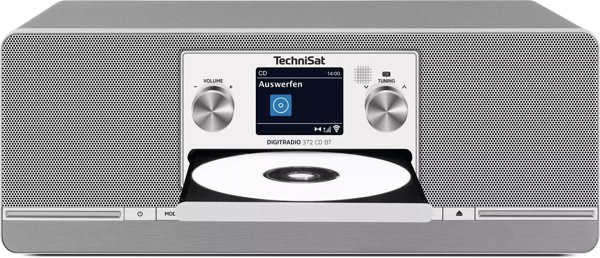 Radioodtwarzacz TechniSat Technsat DigitRadio 372 CD BT srebrny