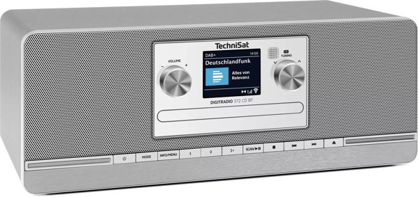Radioodtwarzacz TechniSat Technsat DigitRadio 372 CD BT srebrny