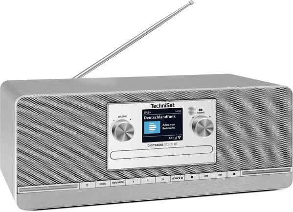 Radioodtwarzacz TechniSat Technsat DigitRadio 372 CD BT srebrny