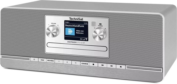 Radioodtwarzacz TechniSat Technsat DigitRadio 372 CD BT srebrny