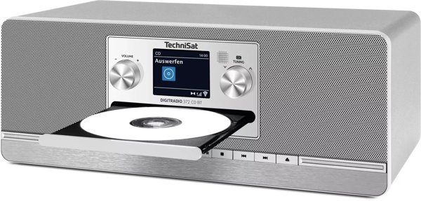 Radioodtwarzacz TechniSat Technsat DigitRadio 372 CD BT srebrny