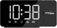 Radiobudzik cyfrowy LED z projektorem GreenBlue,radio FM, alarm, zegar 12/24, zasilanie USB 5V DC + CR2032, GB172