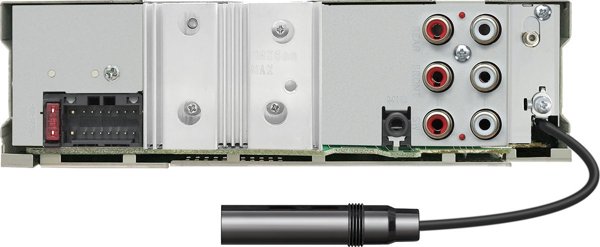 JVC KD-X482DBT Ραδιόφωνο Αυτοκινήτου 1 DIN με Bluetooth, FLAC/MP3, 200W, Μαύρο