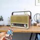 Φορητό Ραδιόφωνο RABA Retro LX510BTB Bluetooth με FM, USB, SD, AUX και Τηλεχειριστήριο - Καφέ