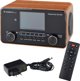 Albrecht DR 865 Senior Ψηφιακό Ραδιόφωνο DAB+/FM 14W με Οθόνη TFT 10.2", Ξύλο-Μαύρο
