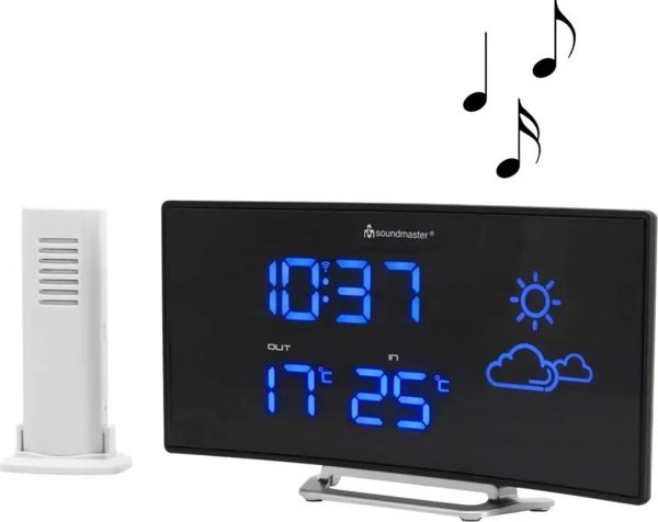 Soundmaster FUR100 Ραδιόφωνο με Tuner FM/AM και Ψηφιακή Οθόνη