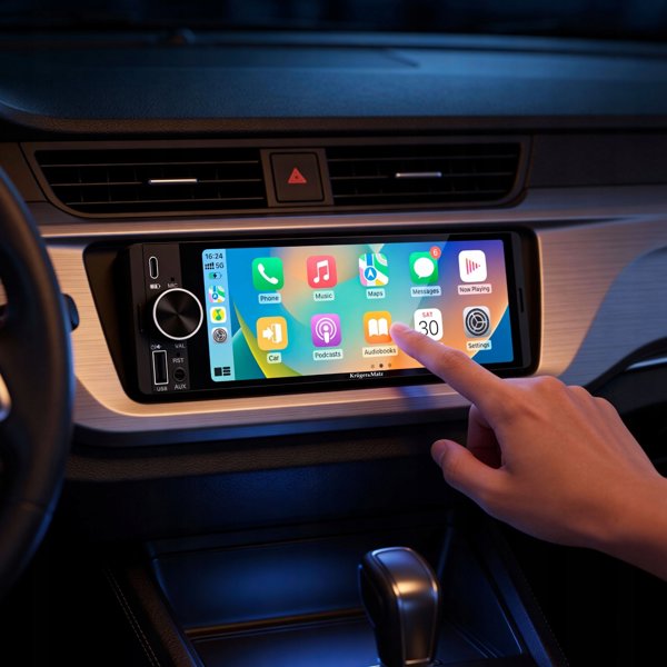 Radio samochodowe Kruger&amp|Matz KM2016 CarPlay/AndroidAuto