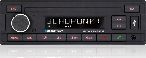 Blaupunkt ραδιόφωνο αυτοκινήτου BLAUPUNKT Valencia 200 DAB BT Kurzschacht 14031625 4260499852344