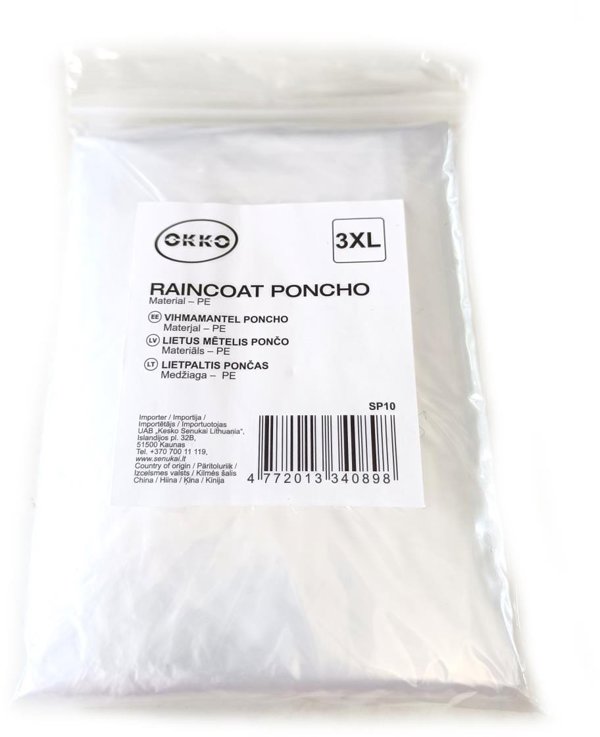 RAIN COAT SP10 PONCHO