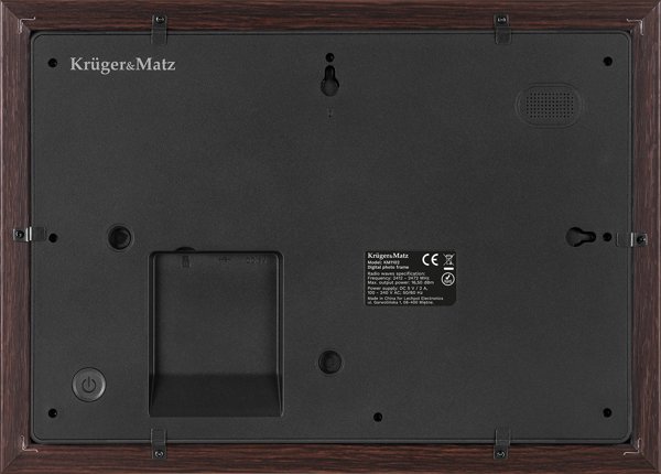 Kruger&Matz Ψηφιακή Κορνίζα Frameo Wi-Fi 10.1", Ξύλινη
