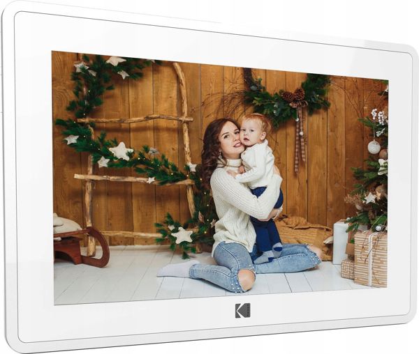 Kodak Ψηφιακή Κορνίζα RCF-106 10" LED HD WiFi με Οθόνη Αφής - Λευκή
