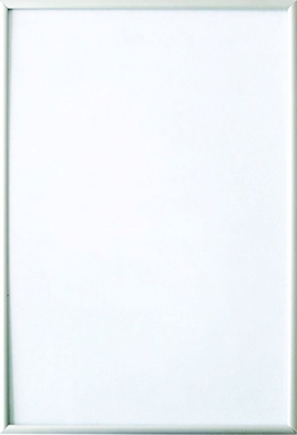Q-Connect Κορνίζα Αλουμινίου, 700x1000mm, Ασημί, Ανθεκτικός Σκελετός με Διαφανή Φακό Προστασίας