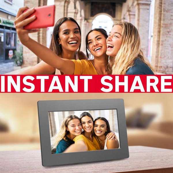 Ψηφιακή Κορνίζα AgfaPhoto APF700 Wi-Fi 7'' LCD HD, με Αισθητήρα Κίνησης, Αυτόματη Περιστροφή & Εσωτερική Μνήμη 32GB