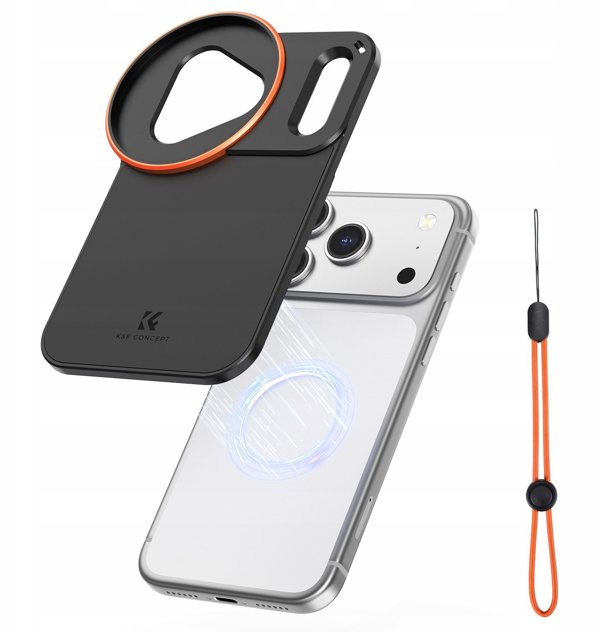 Θήκη-Πλαίσιο Προστασίας Magsafe για iPhone 17 Pro Max με Κάτοχο 58mm / Kf15.0022