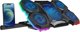Rampage X-RANGER AD-RC14 Ρυθμιζόμενη Βάση Ψύξης Laptop 9-17" με Φωτισμό RGB