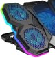 Rampage X-RANGER AD-RC14 Ρυθμιζόμενη Βάση Ψύξης Laptop 9-17" με Φωτισμό RGB