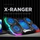Rampage X-RANGER AD-RC14 Ρυθμιζόμενη Βάση Ψύξης Laptop 9-17" με Φωτισμό RGB
