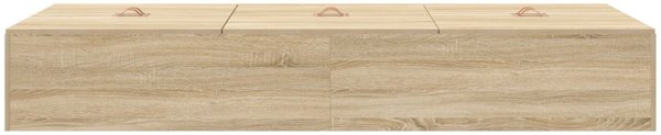 vidaXL Πλαίσιο Κρεβατιού με Αποθηκευτικό Χώρο, Sonoma Oak, 80x200 εκ.
