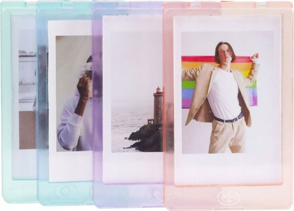 LoveInstant Μαγνητική Κορνίζα για Fuji Instax Mini, 5x7.6cm, Μωβ