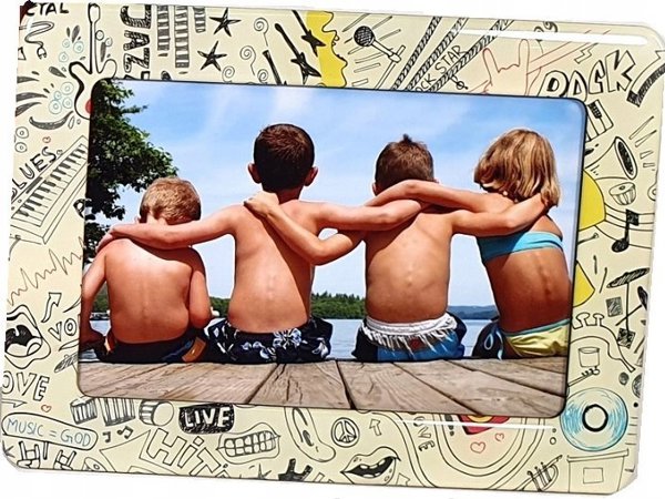 Κορνίζα Kodak Κορνίζα Με Μαγνήτη / Μαγνητική 10x15cm + 5 Φύλλα Φωτογραφικού Χαρτιού 180g Kodak / 3510-669