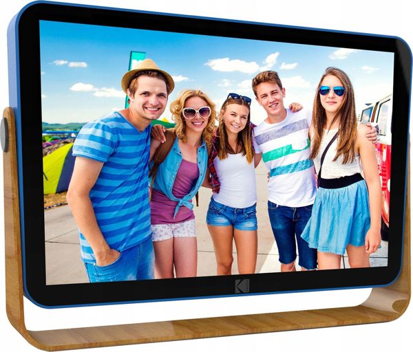 Kodak Ψηφιακή Κορνίζα 10" HD LED WiFi, 13GB, 1280x800, Καφέ-Μπλε