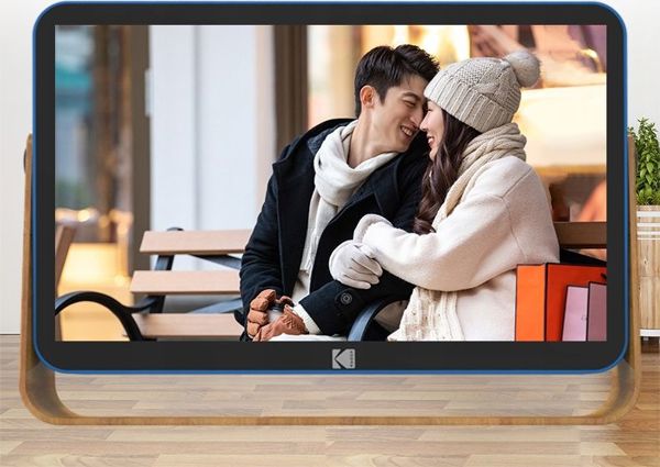 Kodak Ψηφιακή Κορνίζα 10" HD LED WiFi, 13GB, 1280x800, Καφέ-Μπλε
