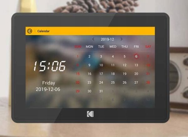 Kodak Ψηφιακή Κορνίζα 10" HD LED WiFi, 13GB, 1280x800, Καφέ-Μπλε