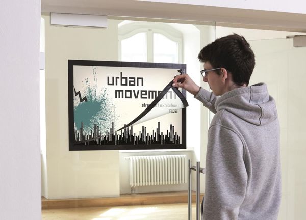 Ramka Durable RAMKA MAGNETYCZNA A2 DURAFRAME POSTER, CZARNY