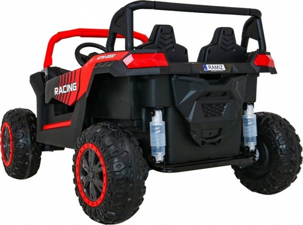 Ramiz Buggy na akumulator ATV 4x200W 24V Racing 4x4 Czerwony