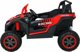 Ramiz Buggy na akumulator ATV 4x200W 24V Racing 4x4 Czerwony