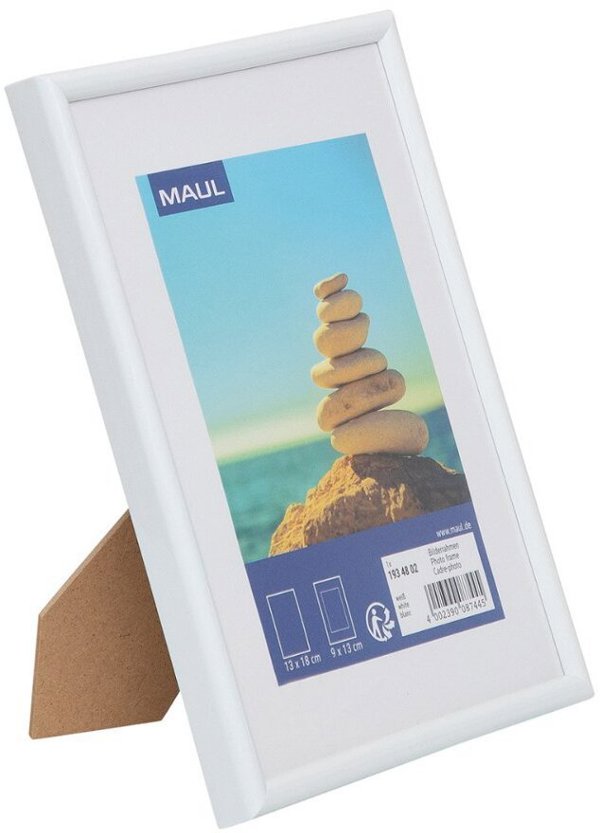 Maul 1934802 Κορνίζα Φωτογραφίας, Λευκό Χρώμα, Για Μία Φωτογραφία