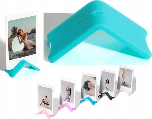 LoveInstant Βάση Στήριξης για Φωτογραφίες Fujifilm Instax & Polaroid, Μπλε Χρώμα