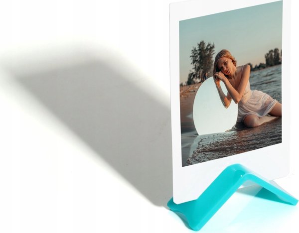 LoveInstant Βάση Στήριξης για Φωτογραφίες Fujifilm Instax & Polaroid, Μπλε Χρώμα