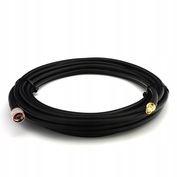 Rangeful SMA Male to N Male 1m Flexible Coaxial Cable — LMR400 UF UltraFlex equivalent HF400-NM-SM-1