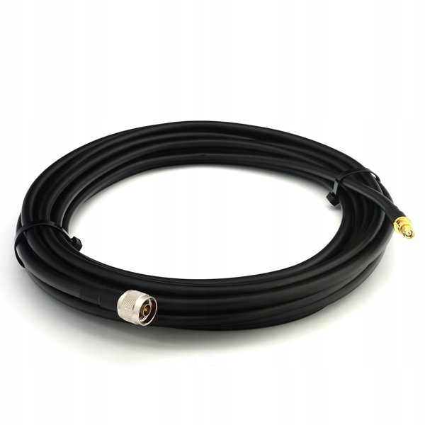 Rangeful SMA Male to N Male 1m Flexible Coaxial Cable — LMR400 UF UltraFlex equivalent HF400-NM-SM-1