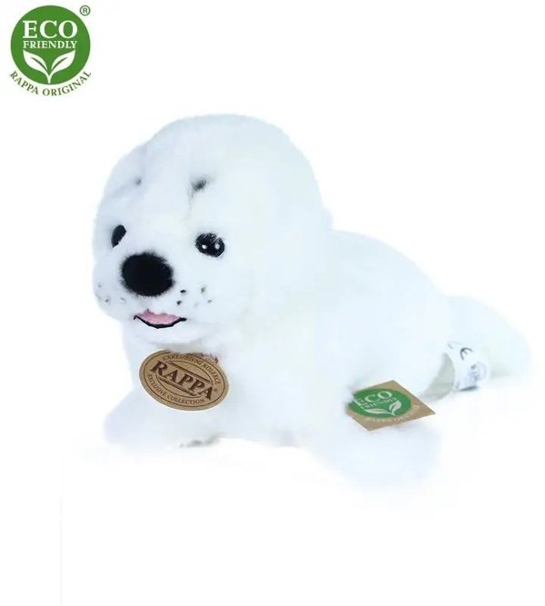 Rappa - Ρεαλιστικό Πλασματάκι Φώκια Λευκή 25 εκ Eco-Friendly