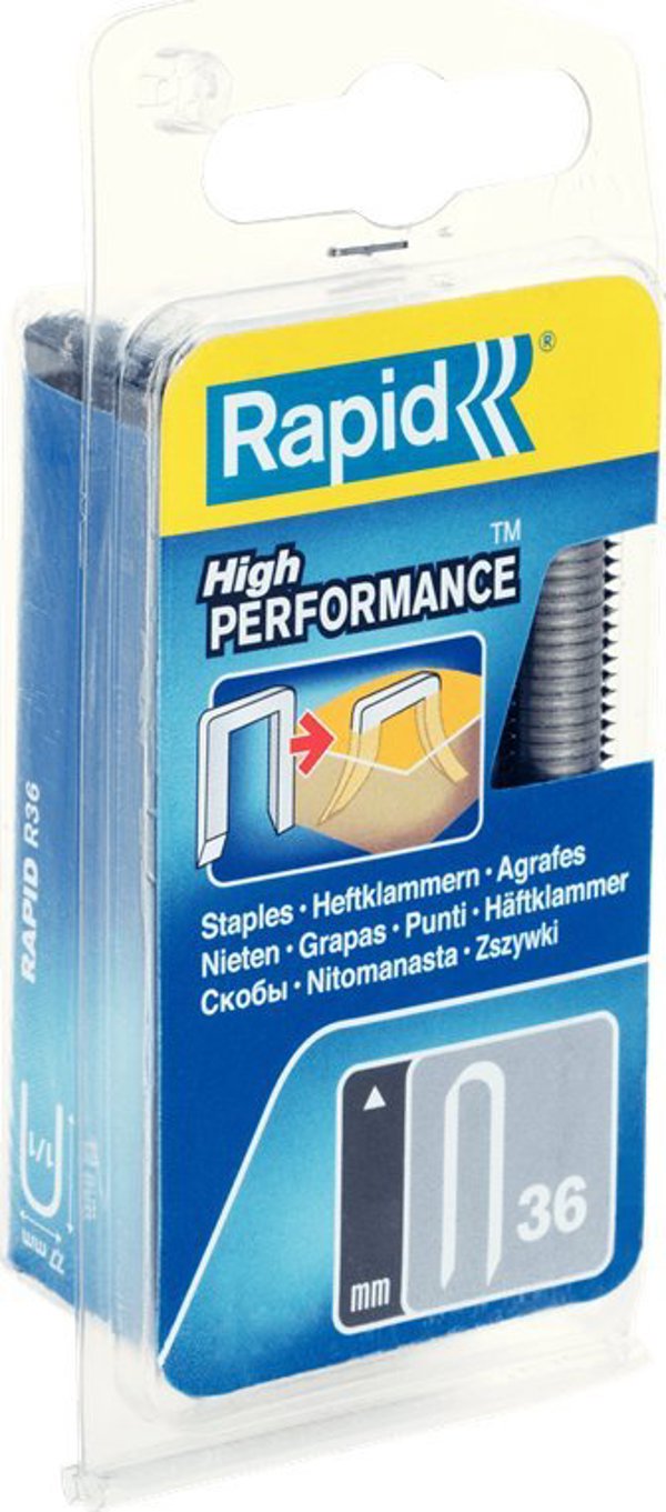 Συνδετήρες Καλωδίων Rapid 36/12mm, 864τμχ, Μοντέλο 40109626