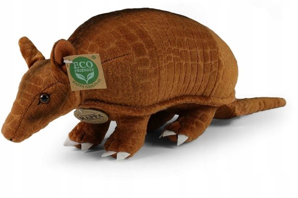Rappa - Pluszowa realistyczna maskotka Pancernik 28 cm Eco-Friendly