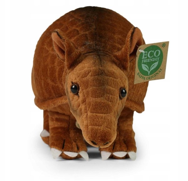 Rappa - Pluszowa realistyczna maskotka Pancernik 28 cm Eco-Friendly